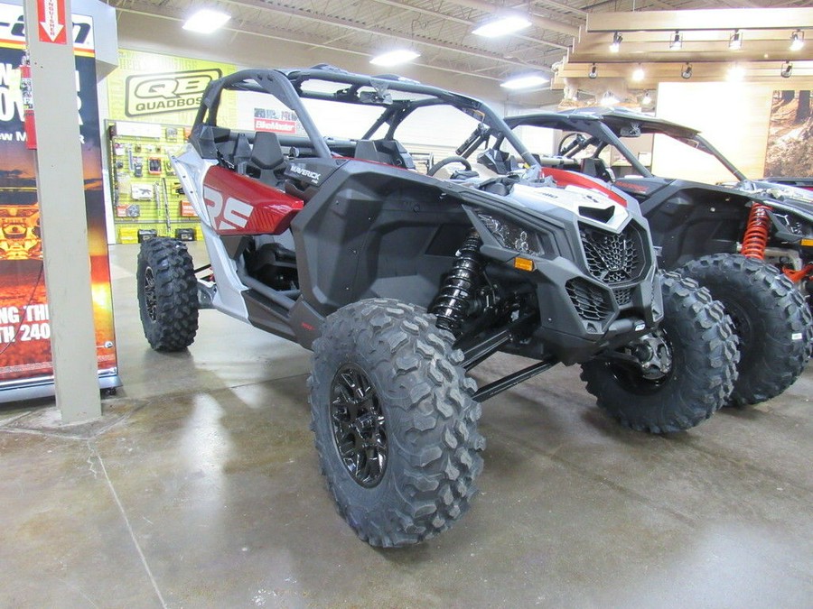 2024 Can-Am® Maverick X3 RS Turbo Fiery Red & Hyper Silver