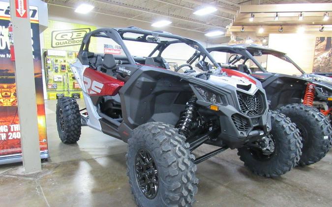 2024 Can-Am® Maverick X3 RS Turbo Fiery Red & Hyper Silver