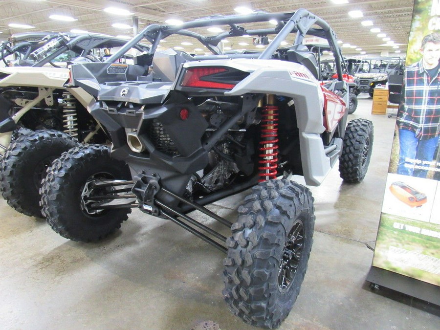 2024 Can-Am® Maverick X3 RS Turbo Fiery Red & Hyper Silver