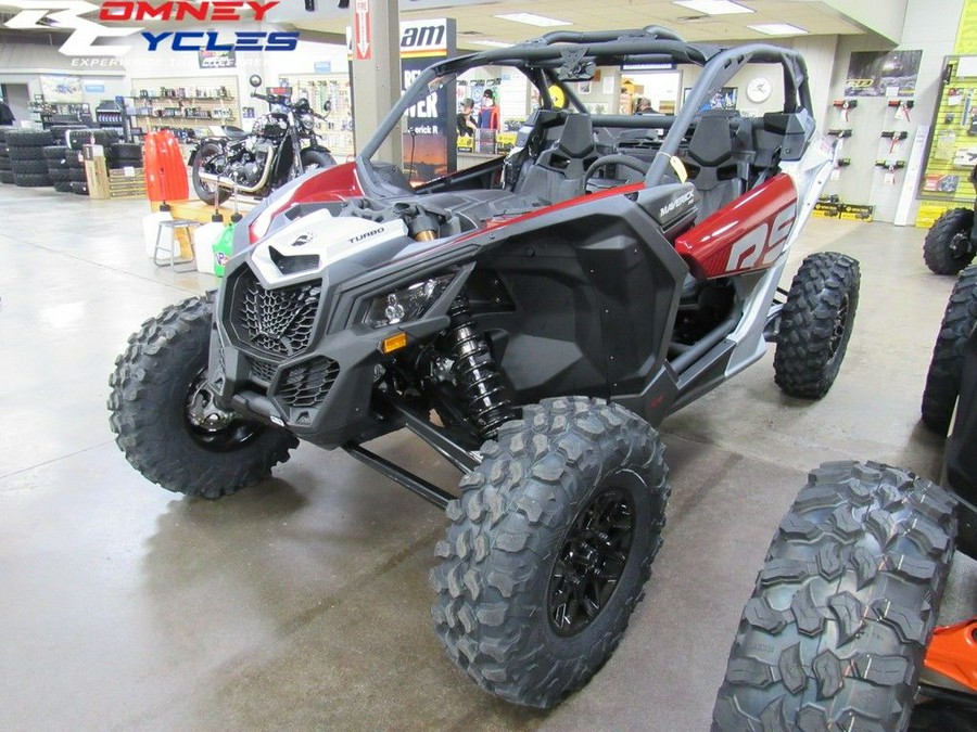 2024 Can-Am® Maverick X3 RS Turbo Fiery Red & Hyper Silver