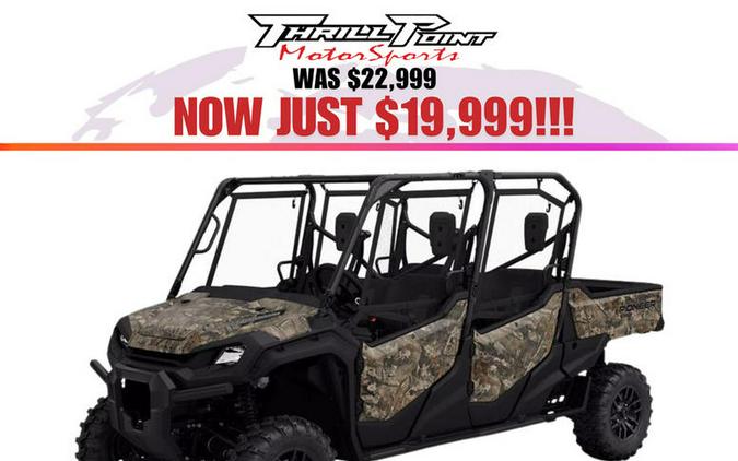 2025 Honda® Pioneer 1000-6 Deluxe Crew TrueTimber Atera Camo