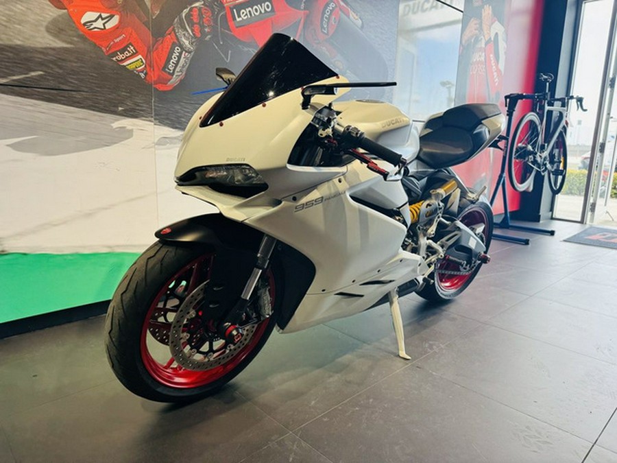 2017 Ducati Panigale 959 Arctic White Silk