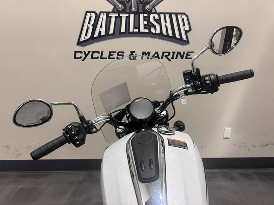 2026 Indian Super Scout Ghost White Metallic