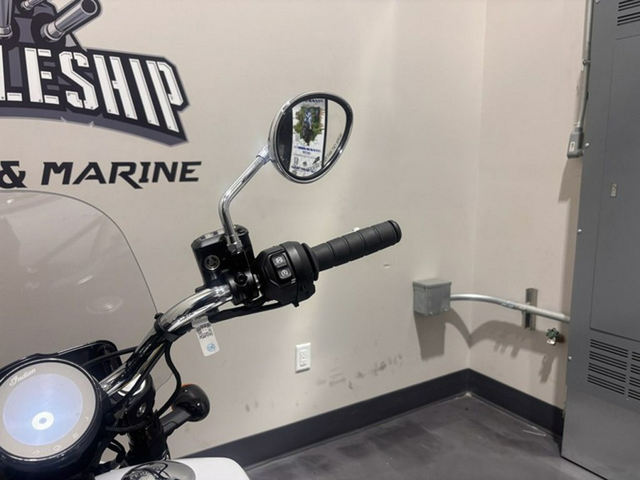 2026 Indian Super Scout Ghost White Metallic