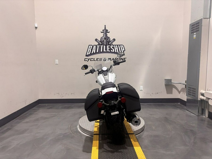 2026 Indian Super Scout Ghost White Metallic