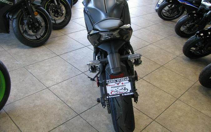 2024 Kawasaki Ninja® 650 Metallic Matte Dark Gray/Metallic Spark Black