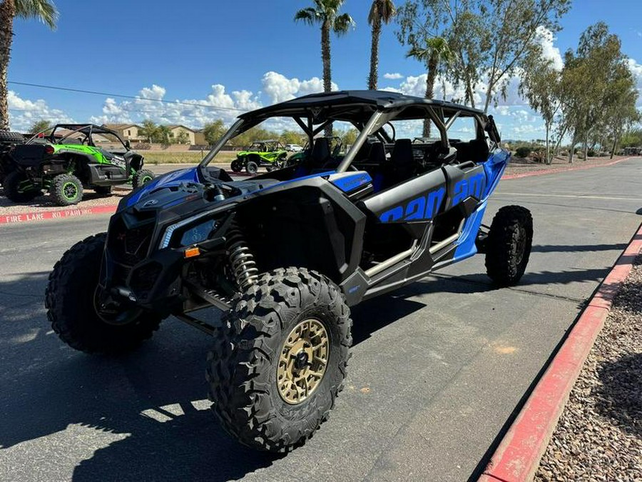 2024 Can-Am® Maverick X3 MAX X rs Turbo RR Dazzling Blue & Carbon Black