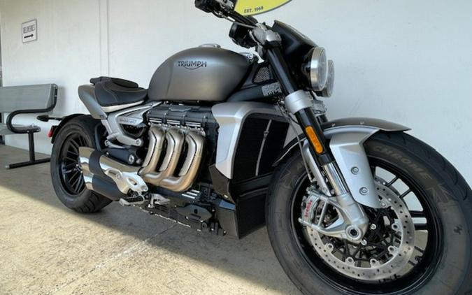 2023 Triumph Rocket 3 R Matte Silver Ice