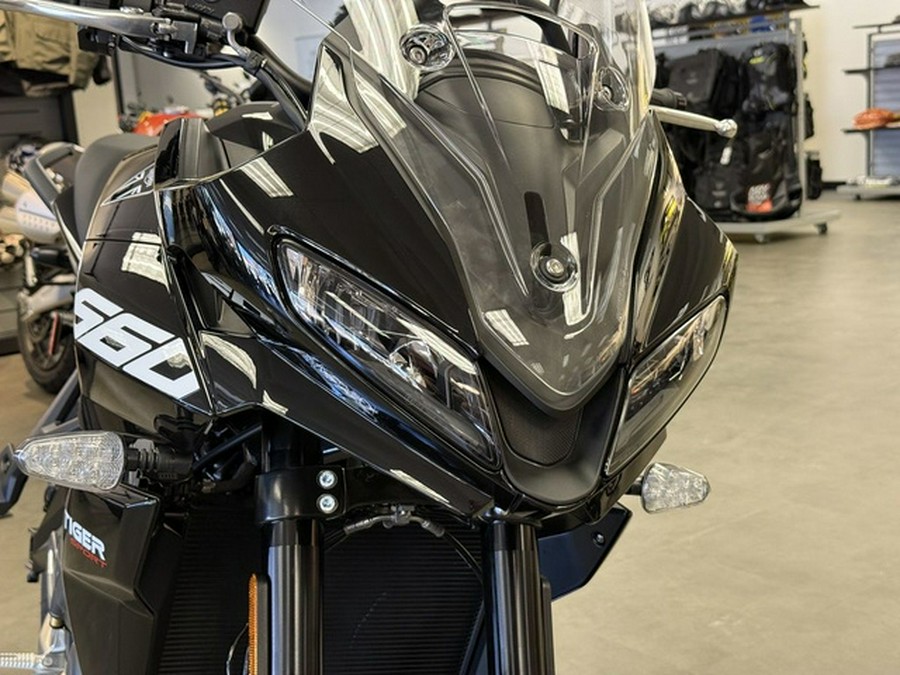 2025 Triumph Tiger Sport 660 Sapphire Black