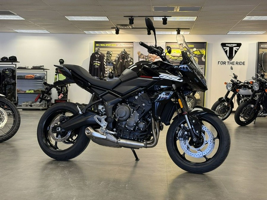 2025 Triumph Tiger Sport 660 Sapphire Black