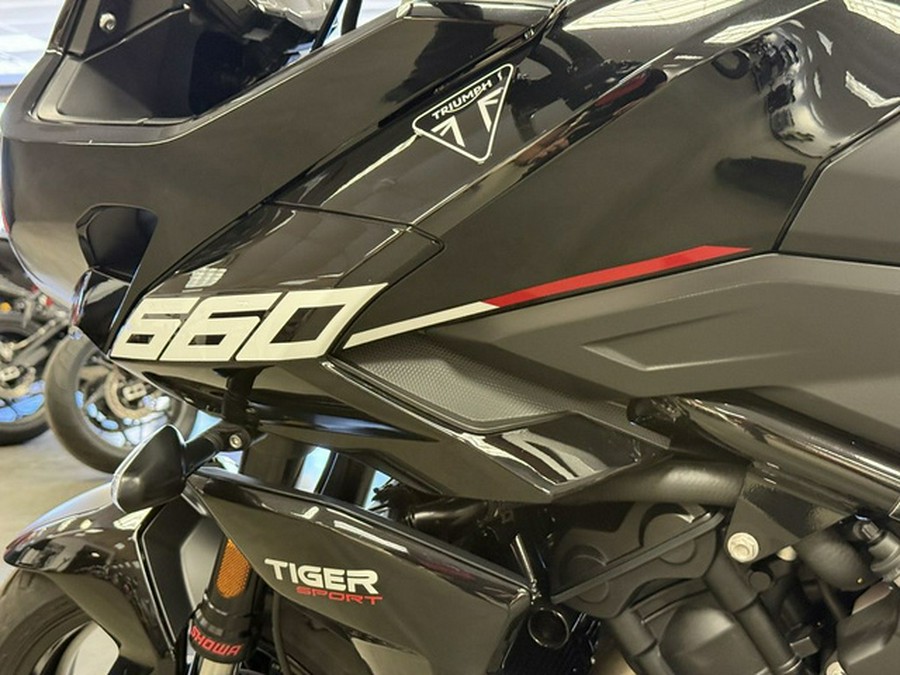 2025 Triumph Tiger Sport 660 Sapphire Black