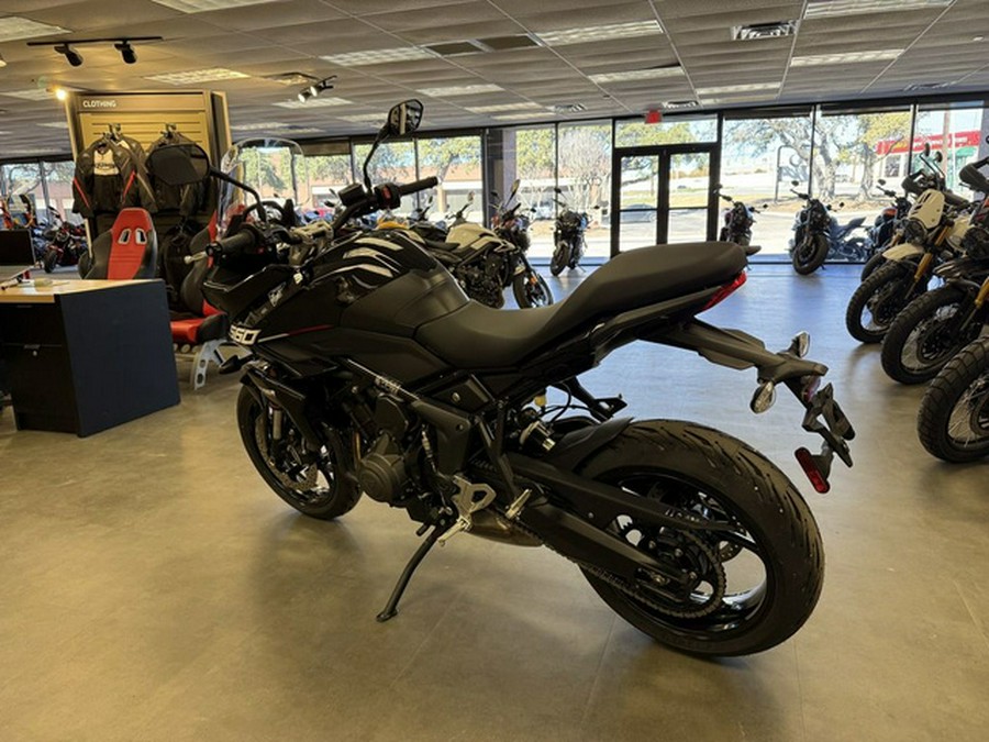 2025 Triumph Tiger Sport 660 Sapphire Black