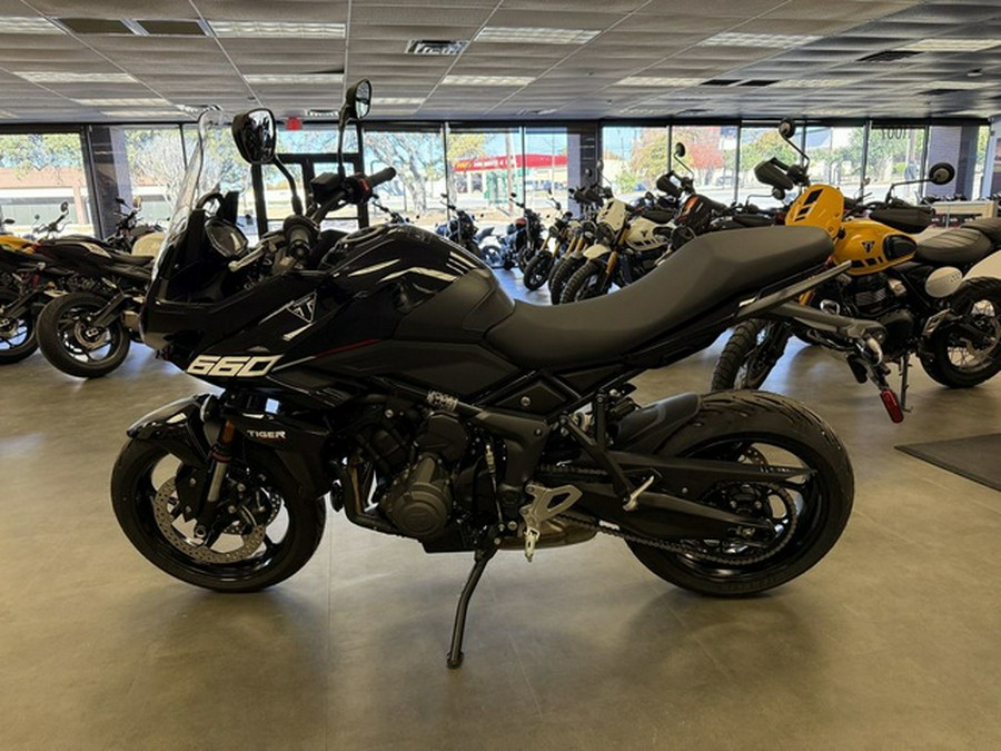 2025 Triumph Tiger Sport 660 Sapphire Black