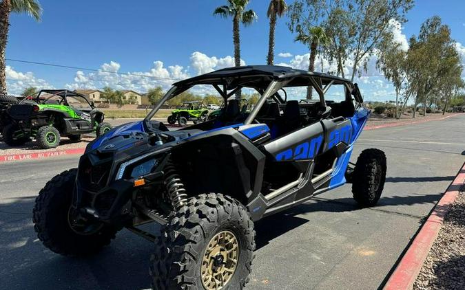 2024 Can-Am® Maverick X3 MAX X rs Turbo RR Dazzling Blue & Carbon Black