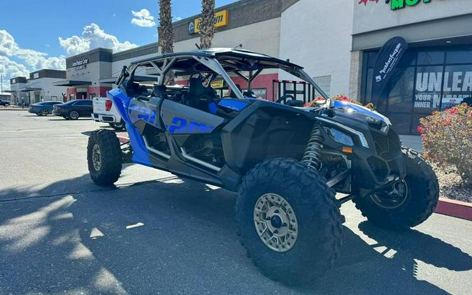 2024 Can-Am® Maverick X3 MAX X rs Turbo RR Dazzling Blue & Carbon Black