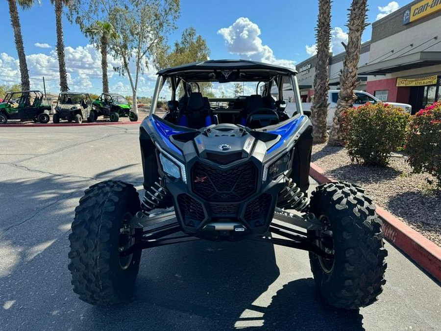 2024 Can-Am® Maverick X3 MAX X rs Turbo RR Dazzling Blue & Carbon Black