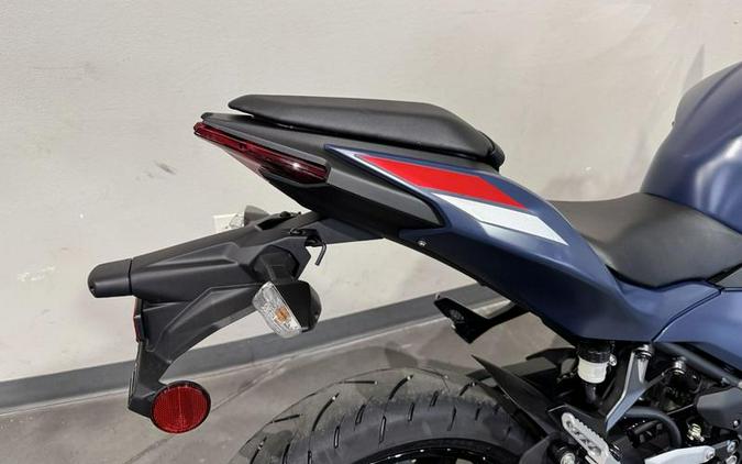 2026 Kawasaki Ninja® 500 ABS Metallic Matte Twilight Blue