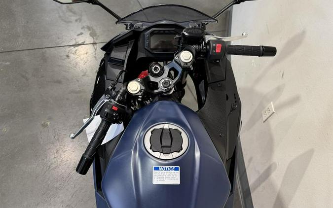 2026 Kawasaki Ninja® 500 ABS Metallic Matte Twilight Blue