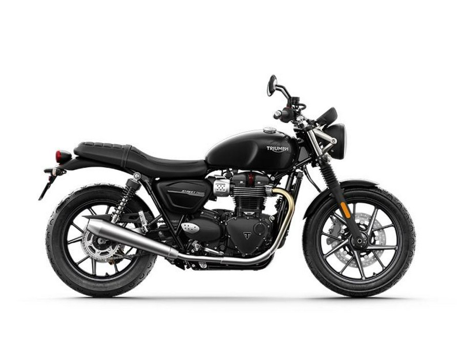 2021 Triumph Street Twin 900 Jet Black