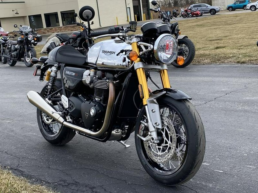 2023 Triumph Thruxton RS Chrome Edition Jet Black