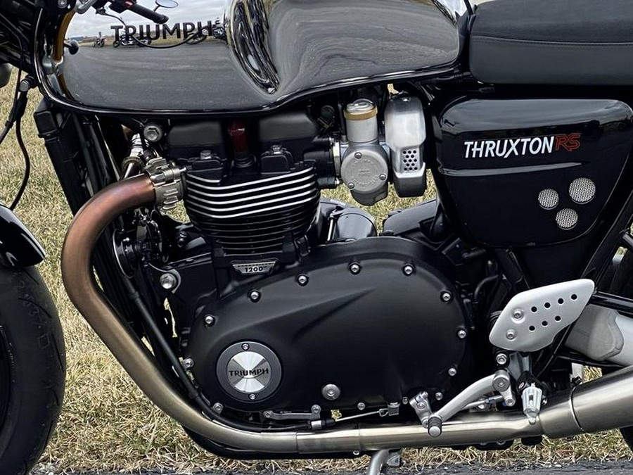 2023 Triumph Thruxton RS Chrome Edition Jet Black