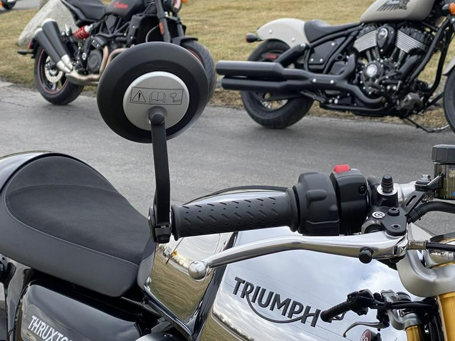 2023 Triumph Thruxton RS Chrome Edition Jet Black