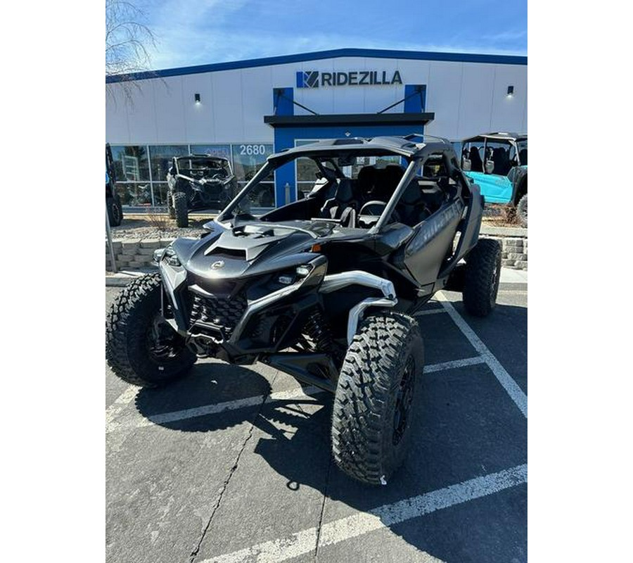 2024 Can-Am® Maverick R X RS with Smart-Shox Triple Black