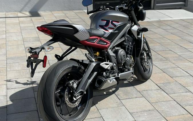 2022 Triumph Street Triple RS Silver Ice