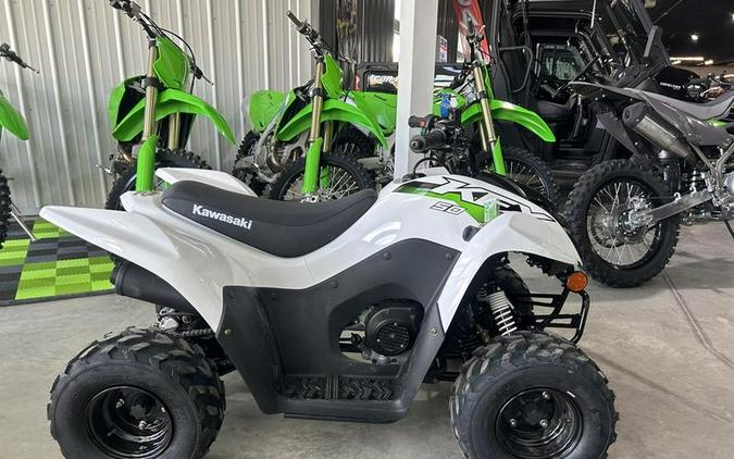 2026 Kawasaki KFX 50 White