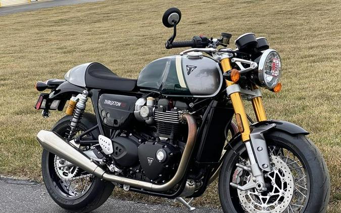 2023 Triumph Thruxton RS Competition Green / Silver Ice