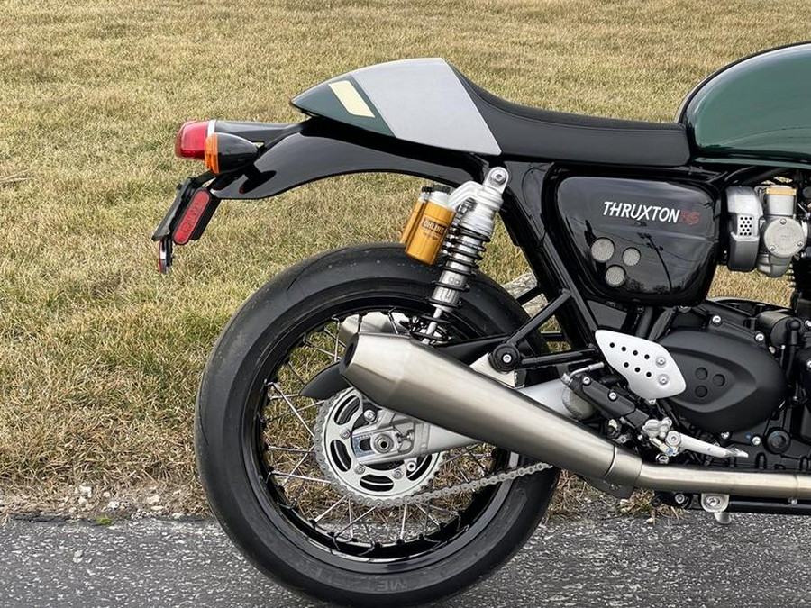 2023 Triumph Thruxton RS Competition Green / Silver Ice