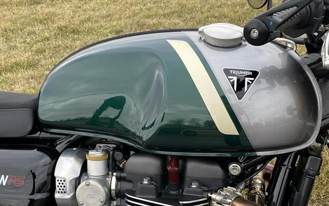 2023 Triumph Thruxton RS Competition Green / Silver Ice