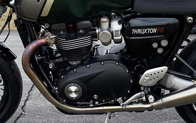 2023 Triumph Thruxton RS Competition Green / Silver Ice