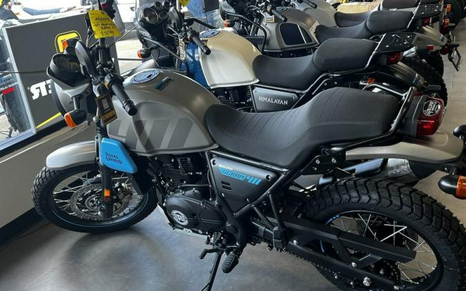 2023 Royal Enfield Scram 411 Graphite Blue