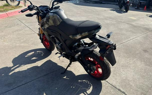 2025 Kawasaki Z125 PRO Cypher Camo Beige