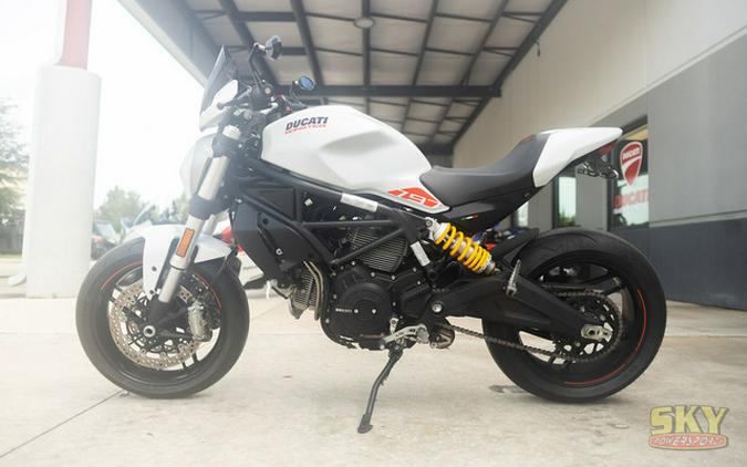 2019 Ducati Monster 797+ Star White Silk