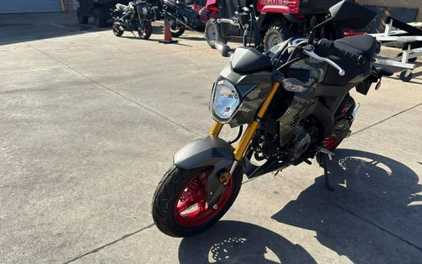 2025 Kawasaki Z125 PRO Cypher Camo Beige