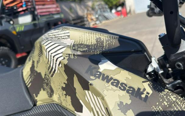 2025 Kawasaki Z125 PRO Cypher Camo Beige