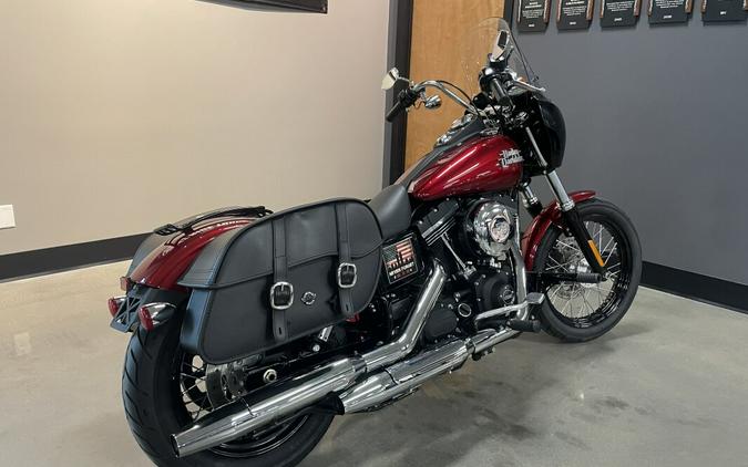 2016 Harley-Davidson® Street Bob® Velocity Red Sunglo