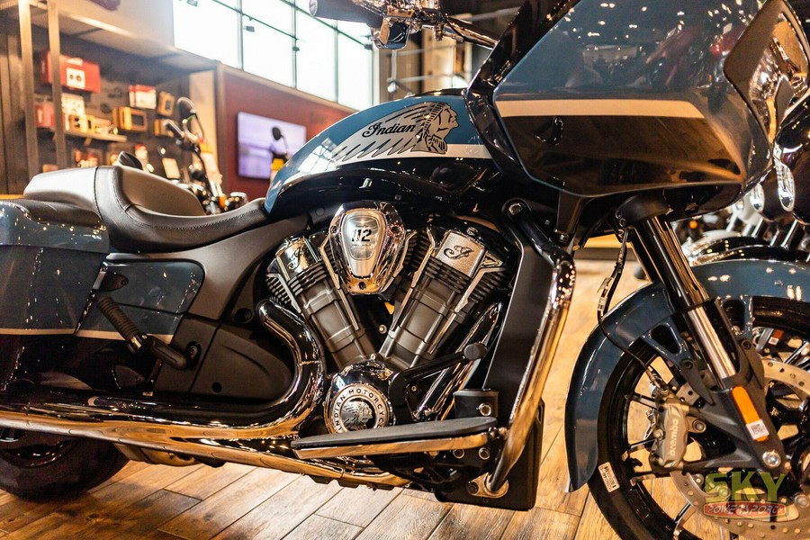 2026 Indian Motorcycle CHALLENGER LT 112 STRM BLUBLK MTLLC 49ST Limited with PowerBand Audio Package
