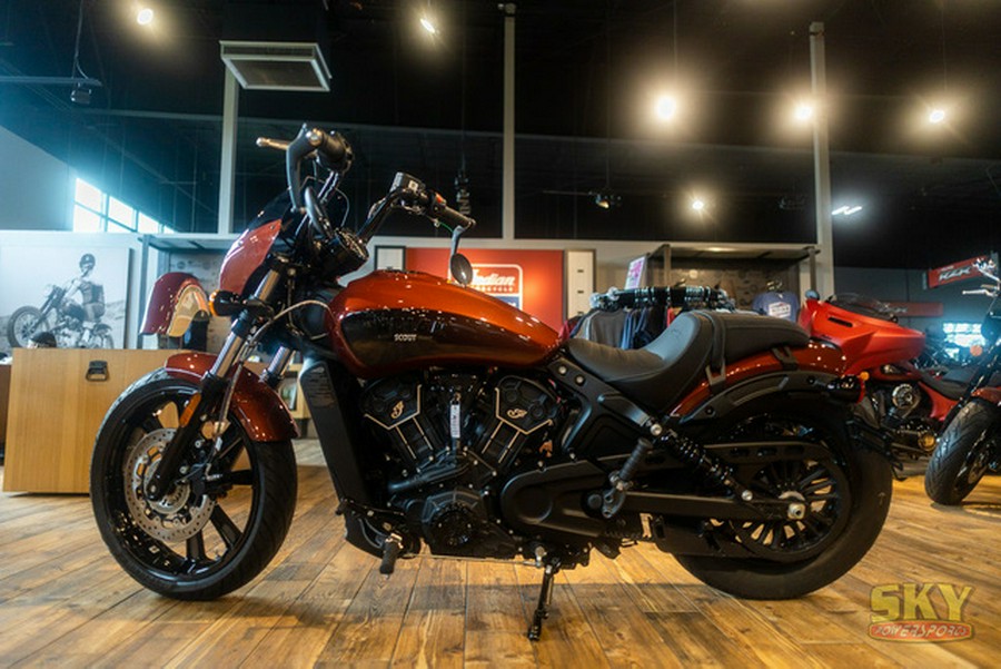 2024 Indian Scout Rogue ABS Icon Copper Metallic