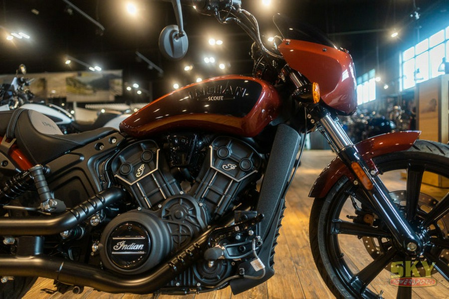 2024 Indian Scout Rogue ABS Icon Copper Metallic