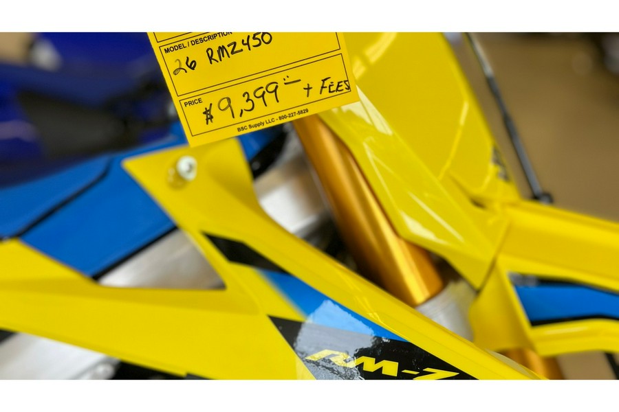 2026 RMZ450 - Suzuki
