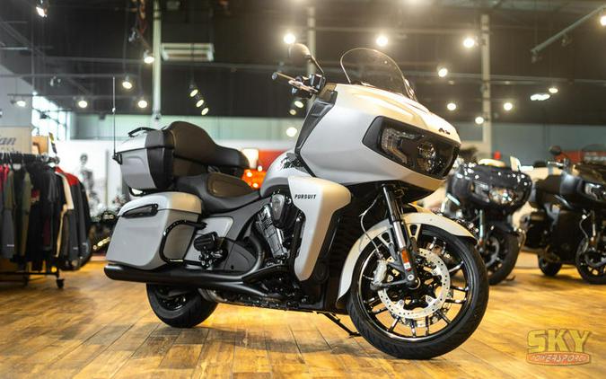 2023 Indian Motorcycle® Pursuit Dark Horse Silver Quartz Smoke