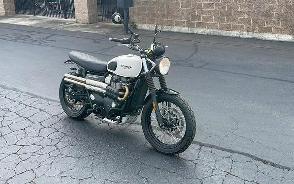 2019 Triumph Street Scrambler Fusion White