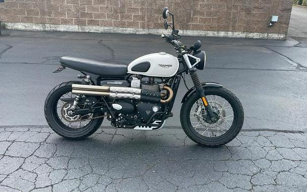 2019 Triumph Street Scrambler Fusion White