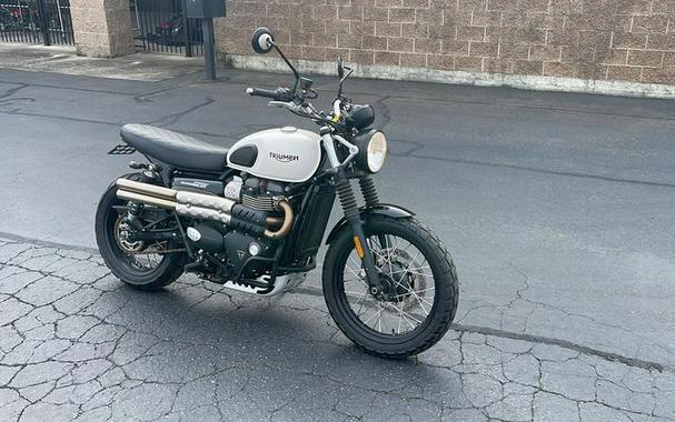 2019 Triumph Street Scrambler Fusion White