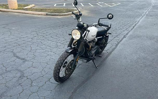 2019 Triumph Street Scrambler Fusion White