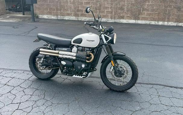 2019 Triumph Street Scrambler Fusion White