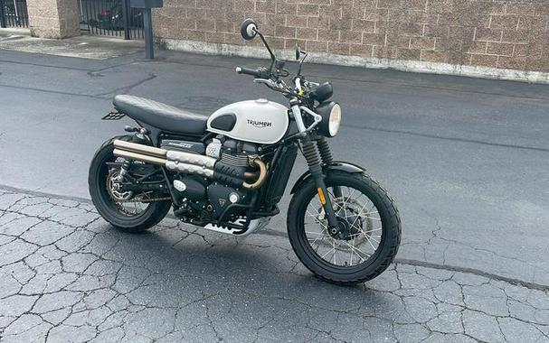 2019 Triumph Street Scrambler Fusion White